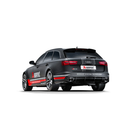 Ligne d'échappement AKRAPOVIC AUDI RS6 C7 (2012+)