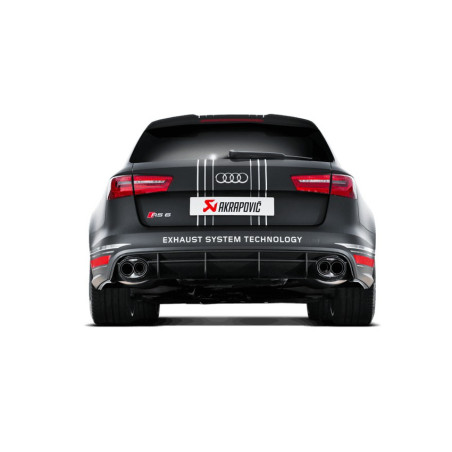 Ligne d'échappement AKRAPOVIC AUDI RS6 C7 (2012+)