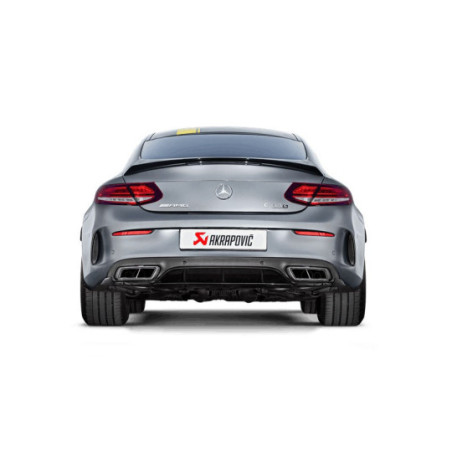 Ligne d'échappement AKRAPOVIC Mercedes C63 AMG + S AMG Coupé C205 (2014-2018)