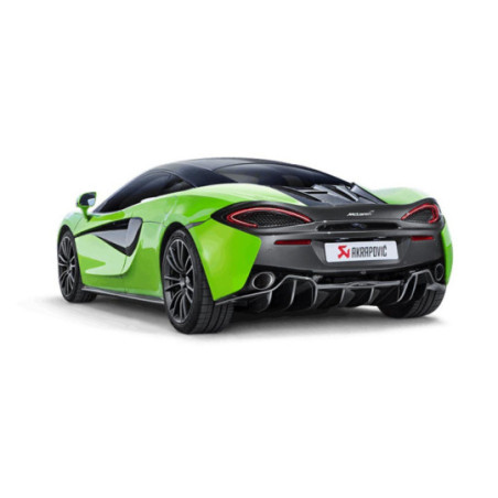 Silencieux d'échappement AKRAPOVIC McLaren 570S 570 GT 540C