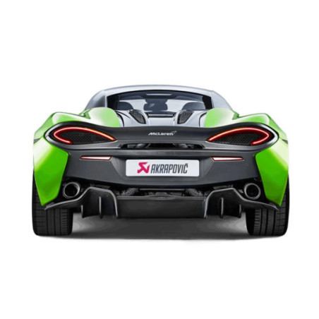 Silencieux d'échappement AKRAPOVIC McLaren 570S 570 GT 540C