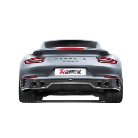 Silencieux + Diffuseur AKRAPOVIC Porsche 991.2 Turbo + S (2016-2018)