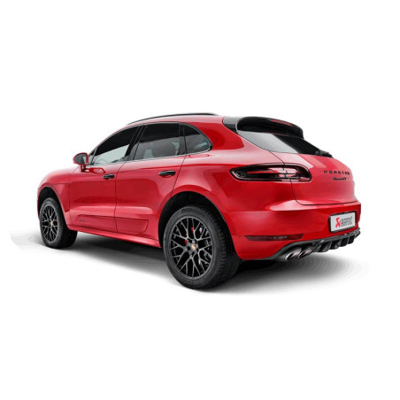 Ligne d'échappement AKRAPOVIC Porsche Macan S / GTS / Turbo avec PSE (2014-2018)