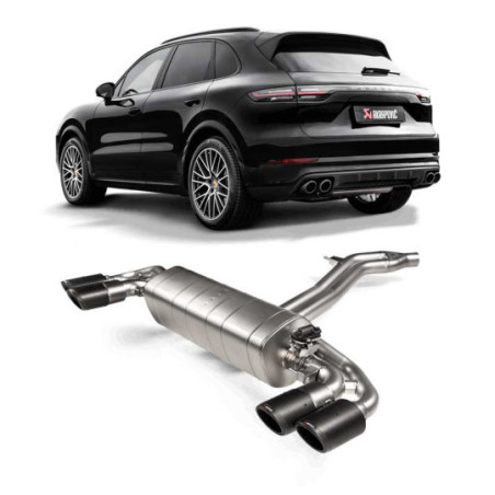 Ligne d'échappement AKRAPOVIC Porsche Cayenne & E-Hybrid 3,0 V6 sans FAP SUV/Coupé (E3/536) (2018+)*