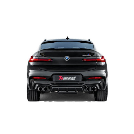 Silencieux d'échappement AKRAPOVIC BMW X4M + Competition F98 FAP (2022+)