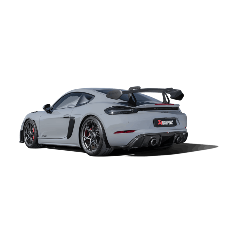 Silencieux d'échappement RACE AKRAPOVIC pour Porsche 718 Cayman GT4 RS / Spyder RS (2022+)