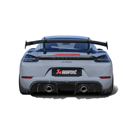 Silencieux d'échappement RACE AKRAPOVIC pour Porsche 718 Cayman GT4 RS / Spyder RS (2022+)