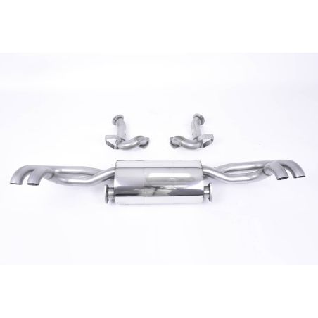 Ligne d'échappement Catback inox MILLTEK Audi R8 V8 4.2 FSI Quattro(2007à2012)