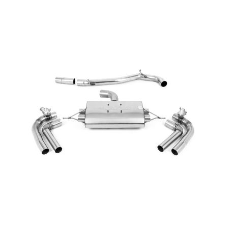 Ligne d'échappement FAP Back inox MILLTEK Seat Cupra Formentor VZ 2.0TFSI 4Drive 310Ch(2021à+) Embout Chrome