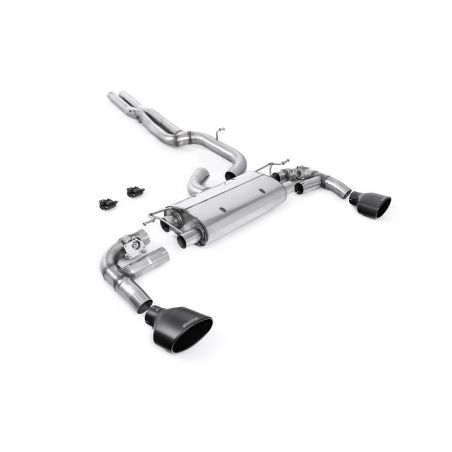 Ligne d'échappement FAP Back inox MILLTEK Seat Cupra Formentor VZ5 2.5T 390Ch 4Drive(2021à+) Embout Noir