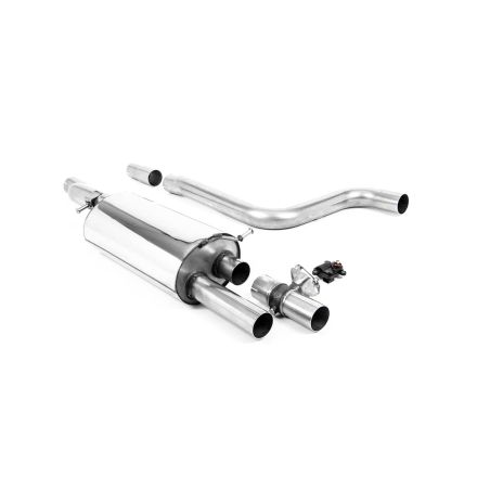 Ligne d'échappement FAP Back inox MILLTEK Ford Puma ST 1.5 EcoBoost - Avec FAP(2020à+) Embout Chrome