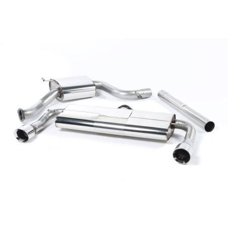 Ligne d'échappement Catback inox MILLTEK VW Golf 7 GTi (+ Performance)(2013à2016) Embout Chrome