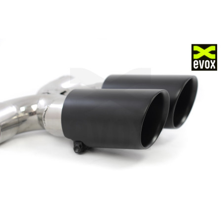 Silencieux d'échappement inox à valves EVOX PORSCHE 981 Boxster/Cayman