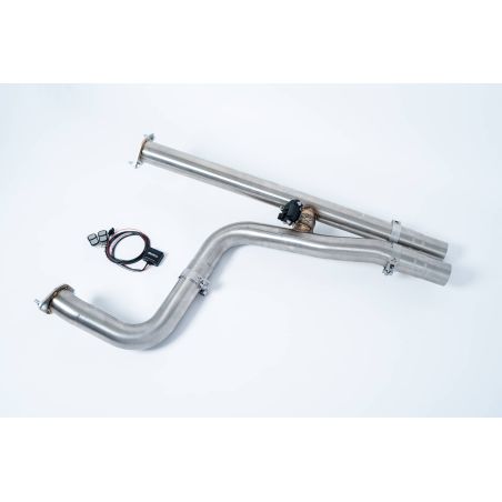 Active Centre H-Pipe inox MILLTEK RAM1500 TRX 6.2L Supercharged(2021à+)