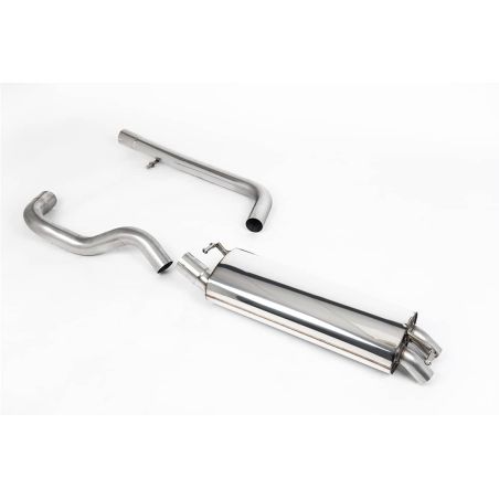 Ligne d'échappement Catback inox MILLTEK VW Golf 4 1.9 TDI PD & non-PD(2000à2004)