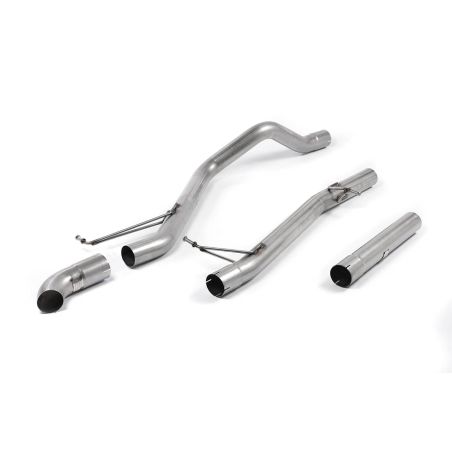 Ligne d'échappement Catback inox MILLTEK VW Transporter T5LWB - 1.9 TDi (85Ch/104Ch) 2WD/4WD(2003à2009)