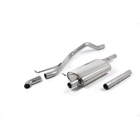 Ligne d'échappement Catback inox MILLTEK VW Transporter T6LWB 150/180/204Ch 2.0l BiTDI 2WD/4WD(2015à+)