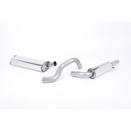 Ligne d'échappement Catback inox MILLTEK Audi A3 1.9 TDI 90 / 100 / 110 / 130 Ch(1996à2004)