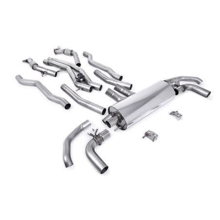 Ligne d'échappement Catback inox MILLTEK Audi SQ7 4.0 V8 TT(2021à+)