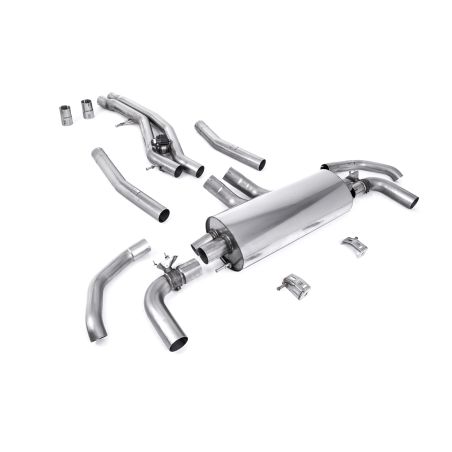 Ligne d'échappement Catback inox MILLTEK Audi SQ7 4.0 V8 TT(2021à+)