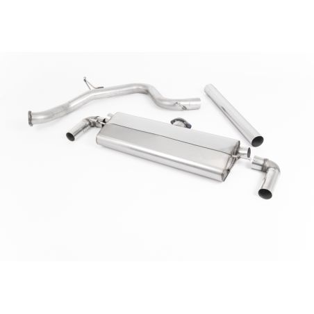 Ligne d'échappement FAP Back inox MILLTEK Seat Leon Cupra 290 3 & 5 Portes -Avec FAP(2019à2020) Embout Chrome