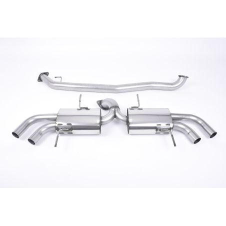 Ligne d'échappement Catback inox MILLTEK Nissan GT-R R35(2009à2015) Embout Chrome