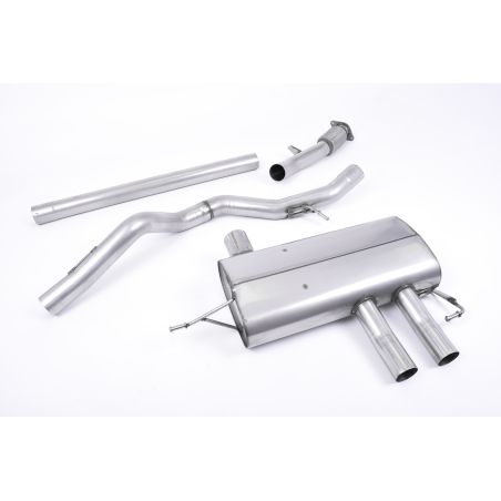 Ligne d'échappement Catback inox MILLTEK Renault Mégane 4 RS 280 - Sans FAP(2018à+)