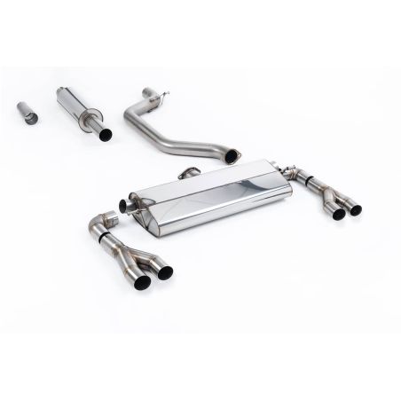 Ligne d'échappement FAP Back RACE inox MILLTEK Seat Leon Cupra Leon Mk4 Hatch 300Ch(2021à+)