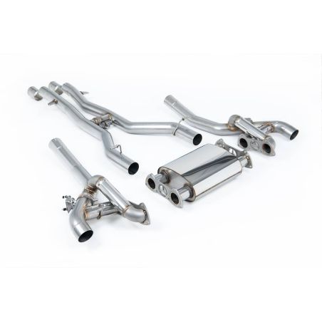 Ligne d'échappement inox CAT Back MILLTEK pour MERCEDES AMG GT GTS GTC C/R190 (2015-2019)