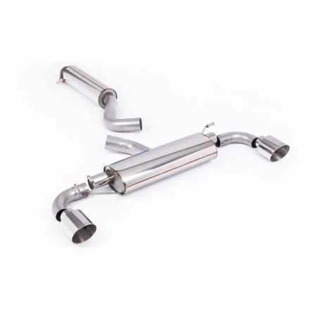 Ligne d'échappement FAP-Back inox MILLTEK pour TOYOTA Yaris GR 1,6T Génération 2 (2024+)(ECE) Embouts Chrome