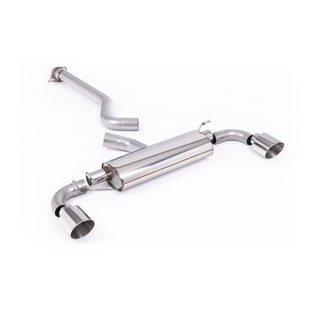 Ligne d'échappement FAP-Back inox MILLTEK pour TOYOTA Yaris GR 1,6T Génération 2 (2024+) Embouts Chrome