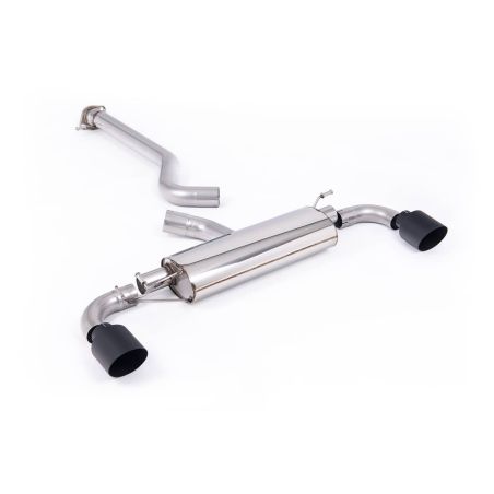 Ligne d'échappement FAP-Back inox MILLTEK pour TOYOTA Yaris GR 1,6T Génération 2 (2024+) Embouts Noir