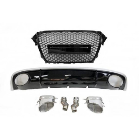 Kit Carrosserie Audi A4 B8 4P / Avant 12-15 Look RS4 Tuning Tuning